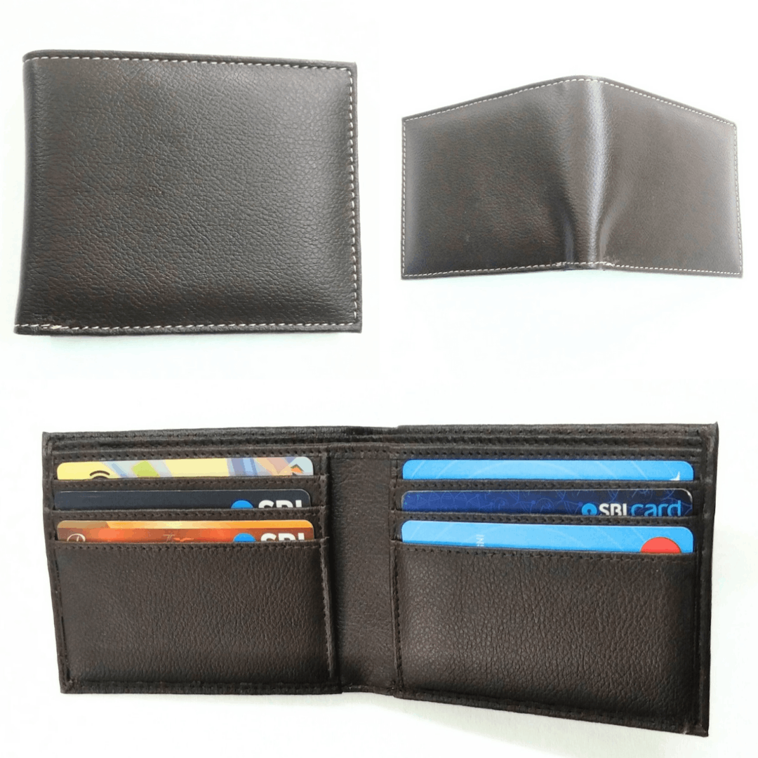 corking artificial leather wallet