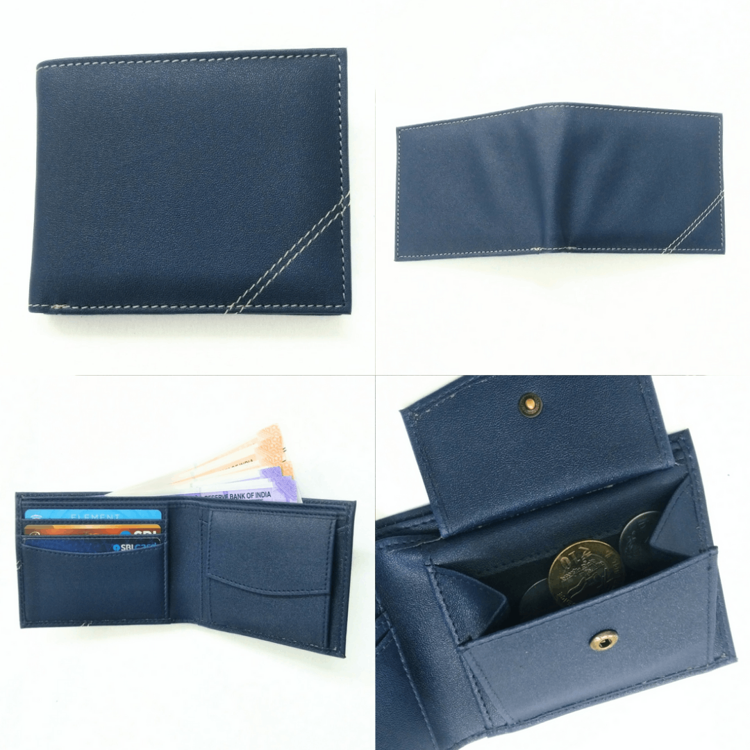corking artificial leather wallet