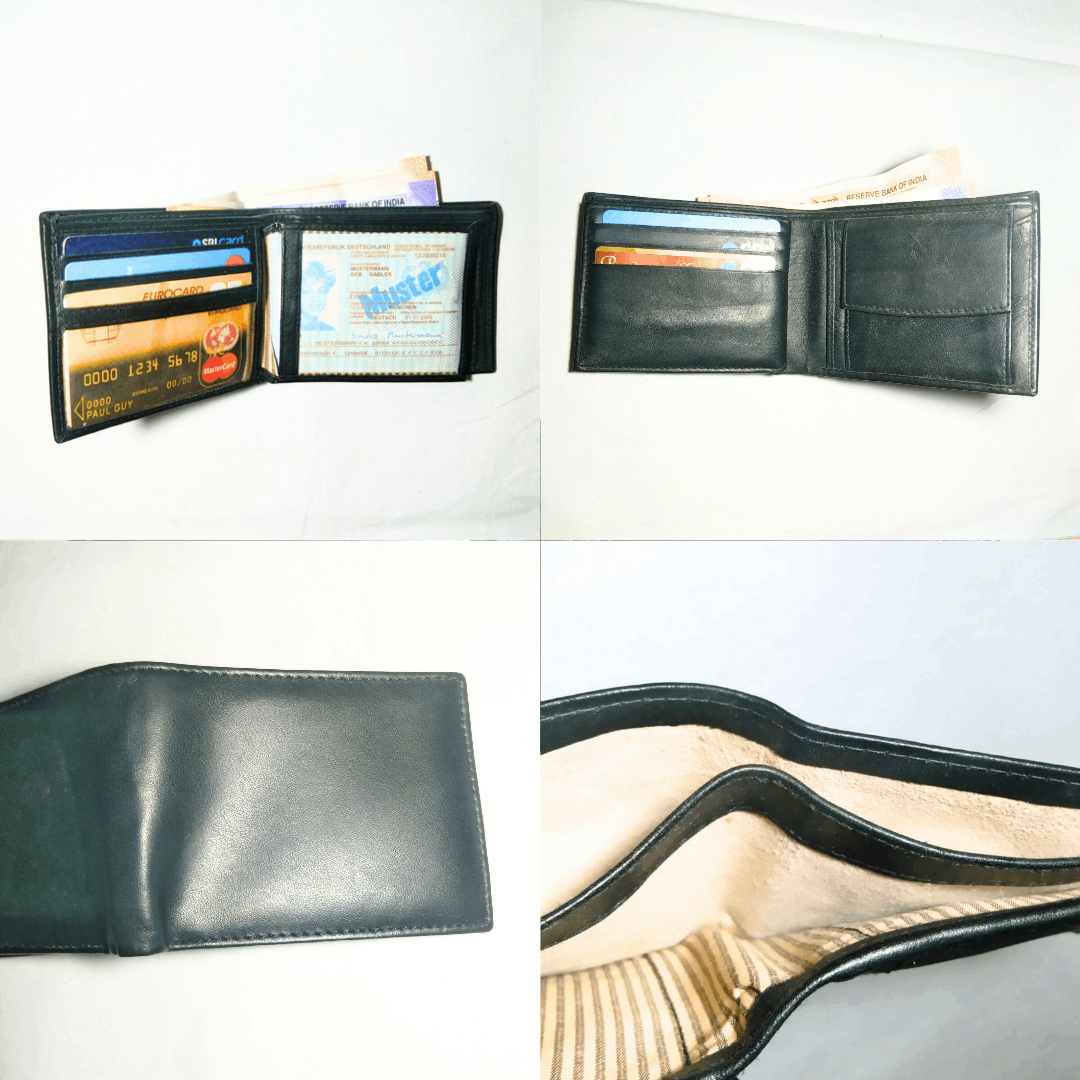 corking genuine leather wallet