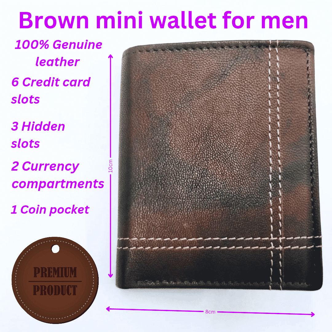 corking genuine leather wallet